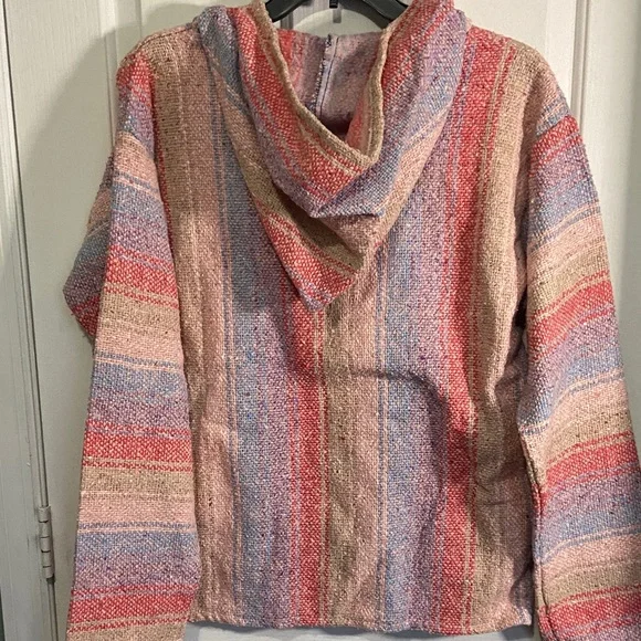 EARTHBOUND Pastel Striped Women's Sweater - Picture 4 of 4